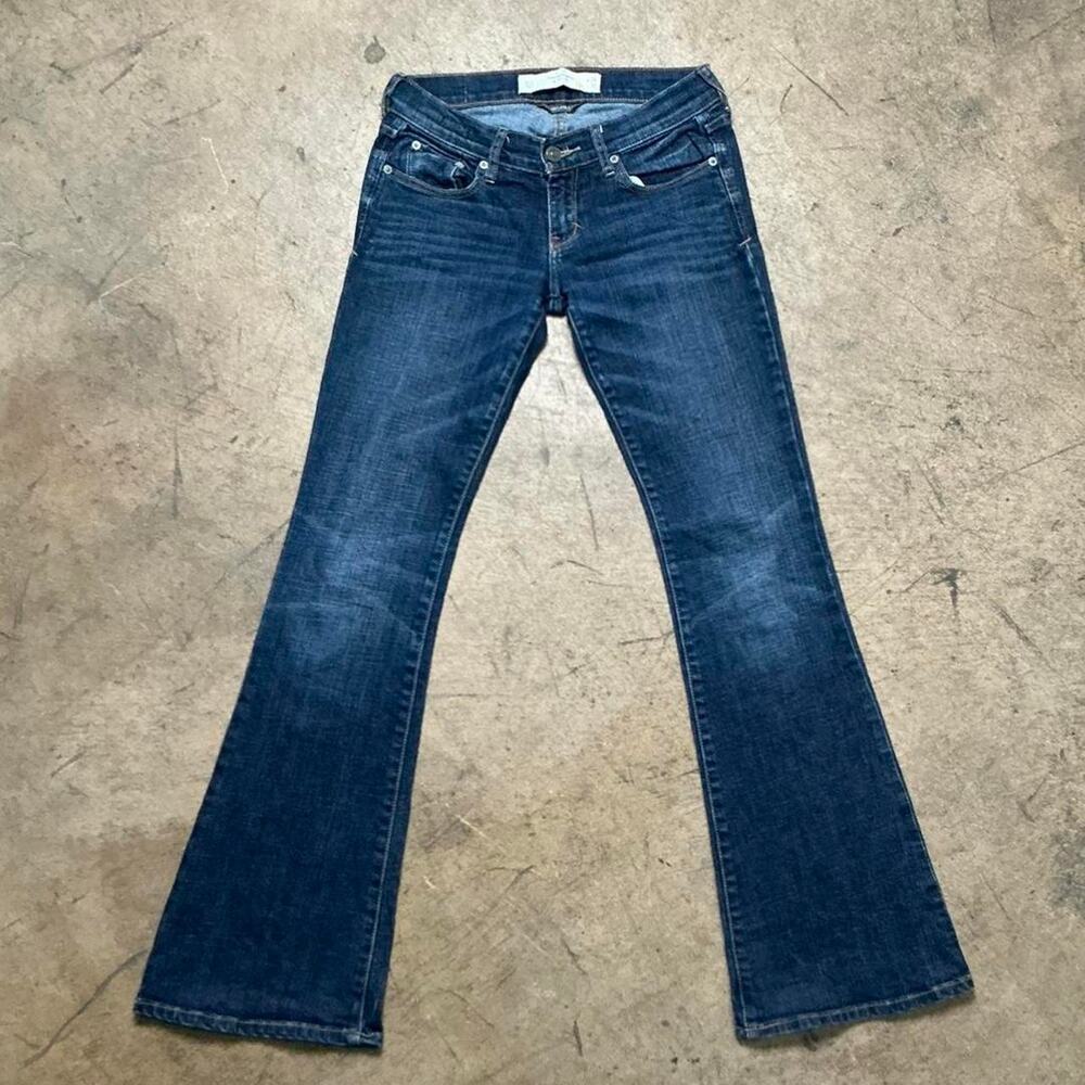 2000s Y2K Abercrombie & Fitch Low Rise Flare Denim